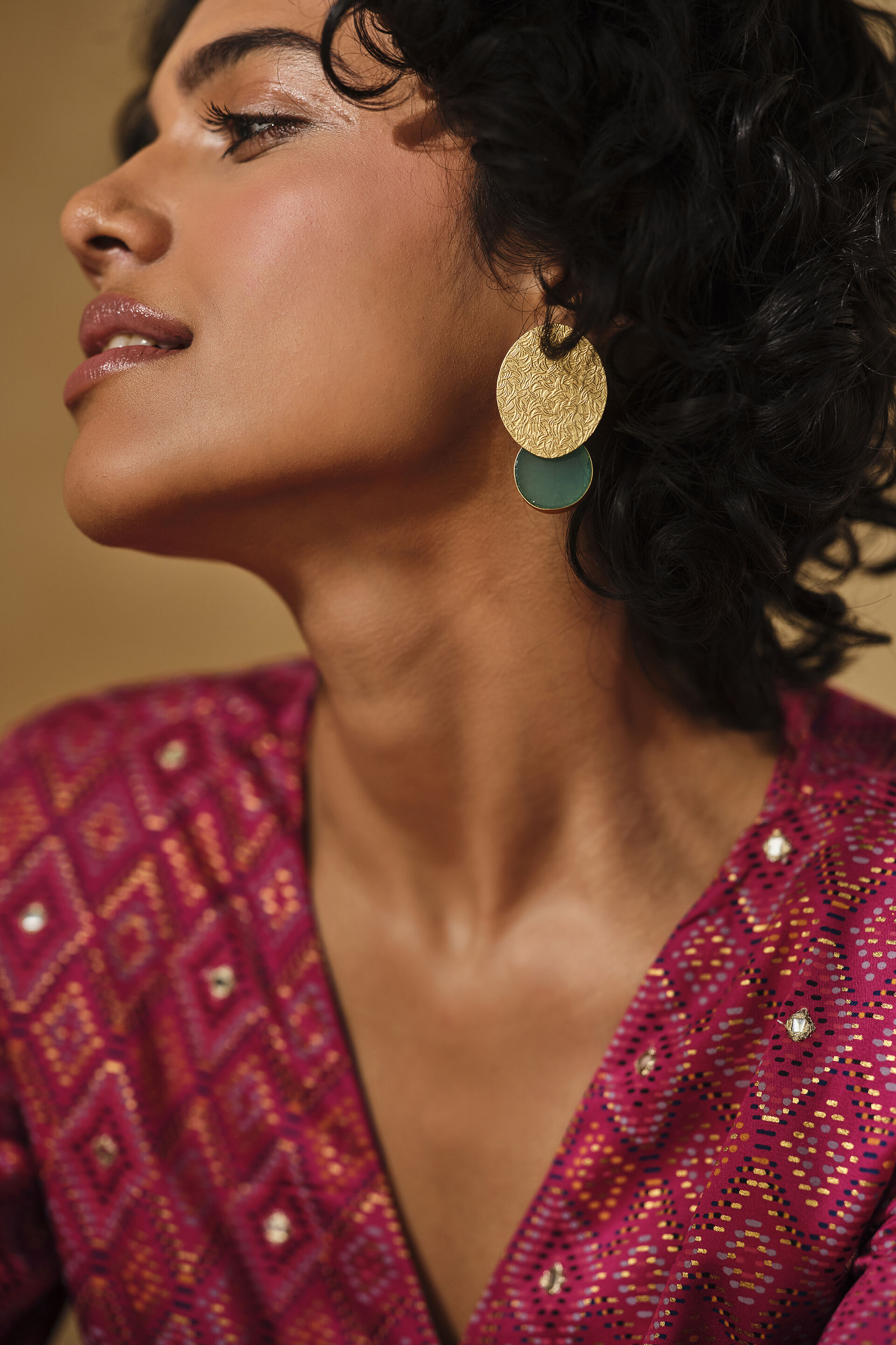 Gul Geometric Co-ords Set, Pink, image 5